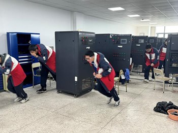 【智能制造学院】消防在我心 安全伴我行——智能制造学院实训室消防安全应急疏散演练